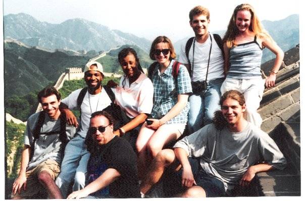 Group photo, Great Wall of China